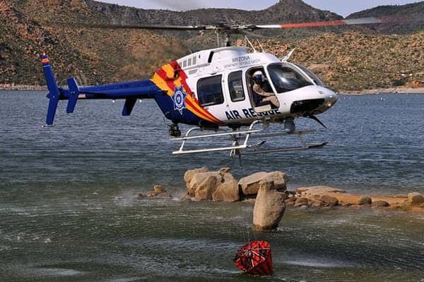 Bell 407 Bell 407 Low Over Water